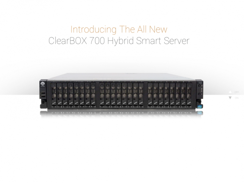 Introducing the all new ClearBOX 700 Series Hybrid Smart Server