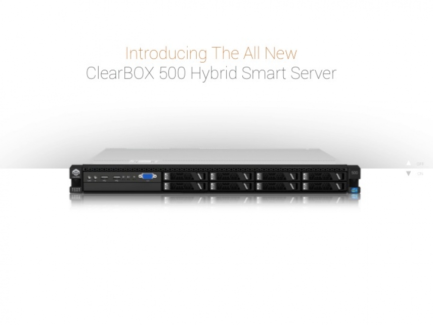 Introducing The All New ClearBOX 500 Series Hybrid Smart Server